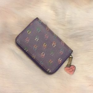 Dooney & Bourke zip around wallet